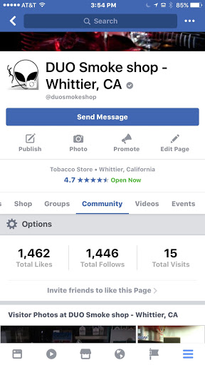 Tobacco Shop «DUO Smoke Shop», reviews and photos, 15010 Mulberry Dr #105, Whittier, CA 90604, USA