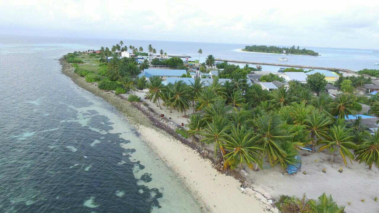 Foto von Maamedhoo Beach wilde gegend