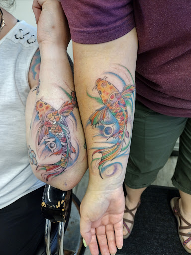 Explore shadow tattoo ideas, creative tattoo ideas in La Crosse, available at La Crosse Tattoo