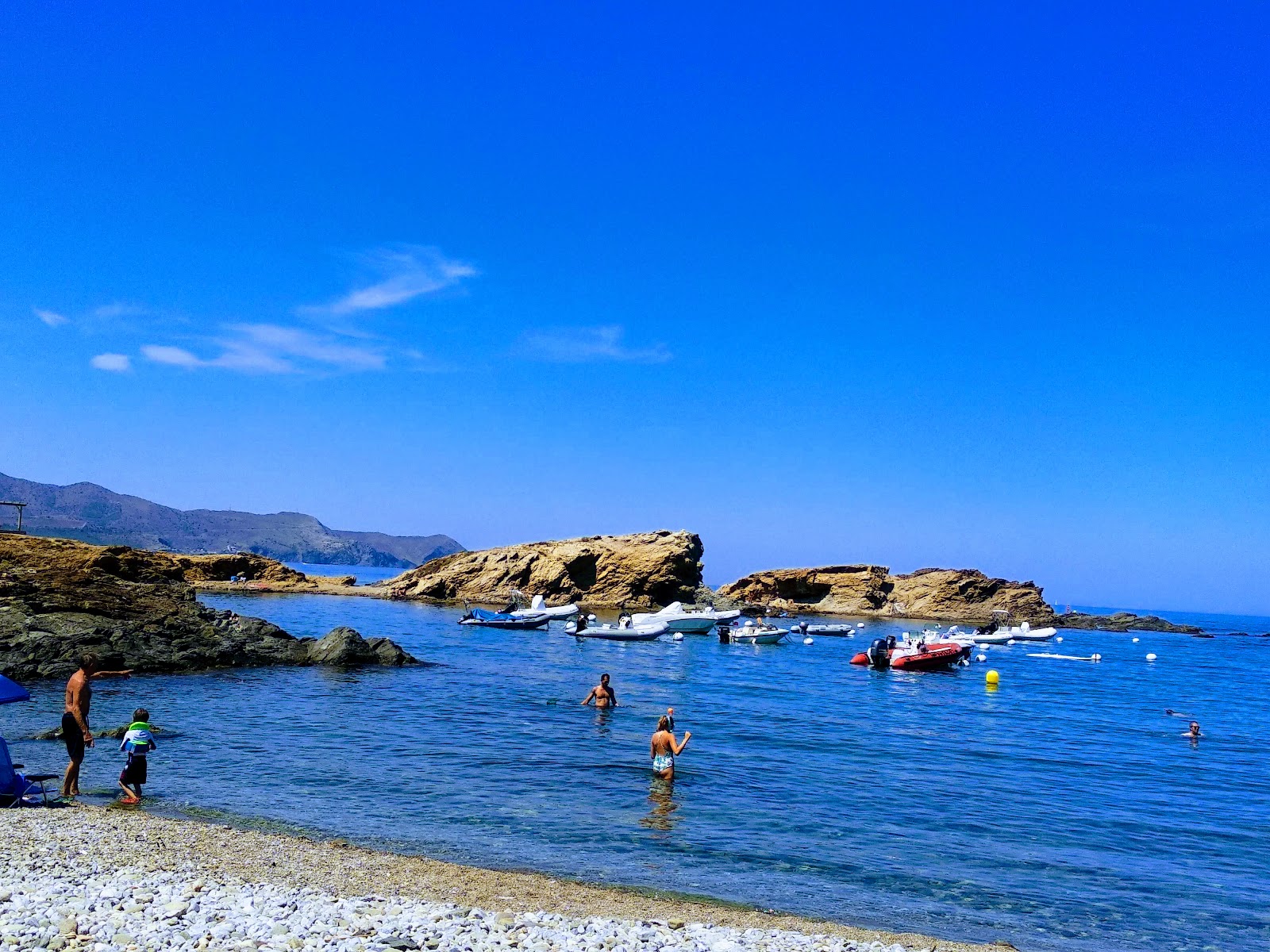 Foto von Platja de Vaquers mit sehr sauber Sauberkeitsgrad