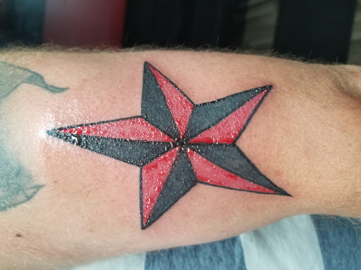 Explore river tattoo ideas, creative tattoo ideas in Arcade, available at 98 South Tattoo and Piercing