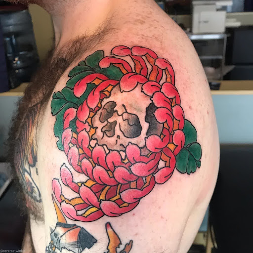 Explore stitch tattoo ideas, creative tattoo ideas in Snohomish, available at Unknown Tattoo Co.