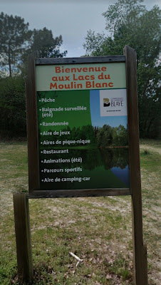 Lac de pêche du Moulin Blanc à Saint-Christoly-de-Blaye