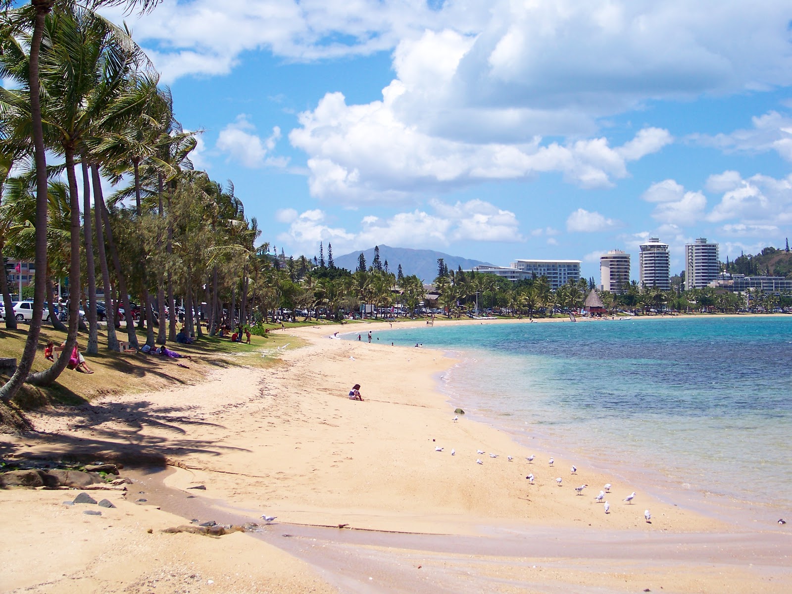 Valokuva Plage de l'Anse Vataista. ja asutus