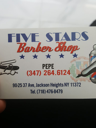 Barber Shop «Five Star Barbershop», reviews and photos, 9025 37th Ave, Jackson Heights, NY 11372, USA