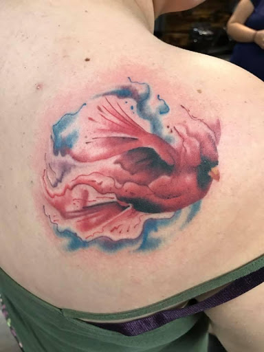 Explore tiger lily tattoo ideas, creative tattoo ideas in Houma, available at Black Pearl Tattoo Co