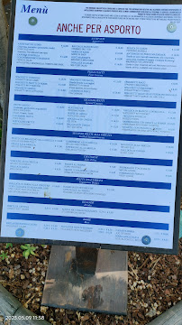 Restaurant de fruits de mer Mazarack à Caorle (le menu)