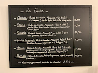 Menu du Casa Verde à Île-Tudy