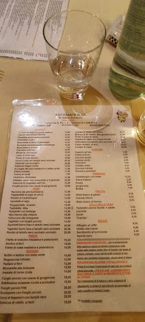 Ristorante Alba à Turin menu