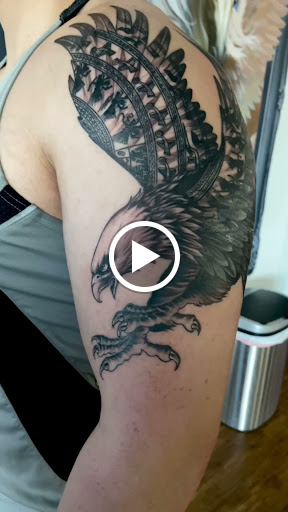 Explore psalm 91 tattoo ideas, creative tattoo ideas in Katy, available at Family Tattoo Studio