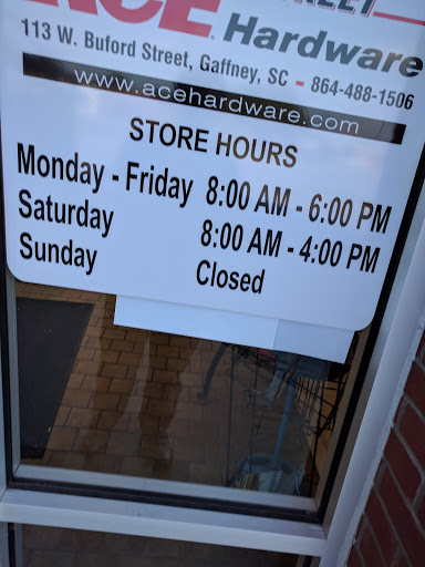 Hardware Store «Buford Street Ace Hardware», reviews and photos, 113 W Buford St, Gaffney, SC 29340, USA