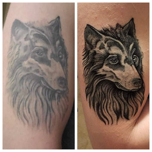 Explore karma tattoo ideas, creative tattoo ideas in Utica, available at Modern Primitive Tattoo