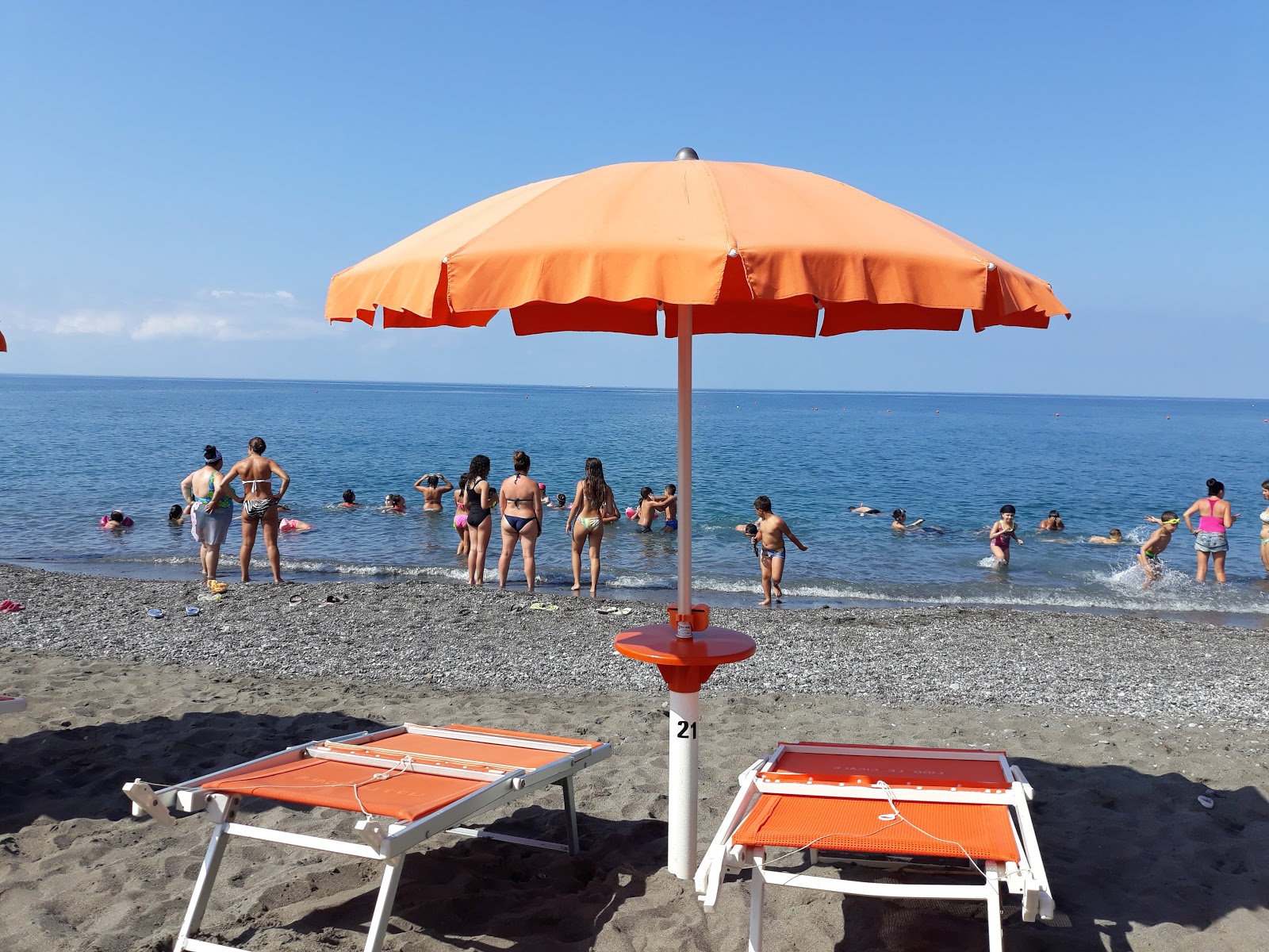 Foto de Spiaggia di Castrocucco área de complejo turístico de playa