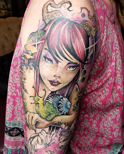 Explore family guy tattoo ideas, creative tattoo ideas in Fuquay Varina, available at 401 Tattoo and Antiquities
