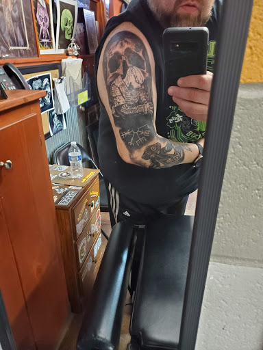 Explore calf tattoo ideas for females, creative tattoo ideas in Clawson, available at Eternal Tattoos