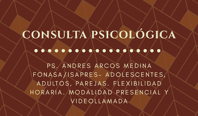 Andrés Arcos Medina - Psicólogo