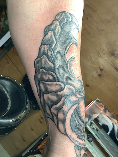 Explore christian tattoo ideas for females, creative tattoo ideas in Turner, available at Heathen Ink