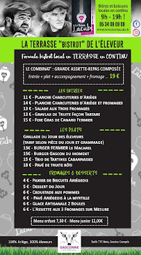 Restaurant La Maison Lacube éleveurs à Les Cabannes - menu / carte