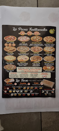 Carte du La pizza & Burger o 5 à Montlhéry