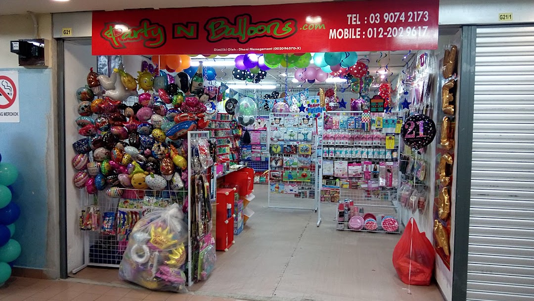 Partynballoons cheras perdana 10am to 8pm pandan kapital mall 10.30 to 6pm