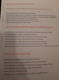 Menu du Le Capucin Gourmand - Le Capu à Nancy