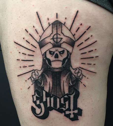 Explore cancer astrology tattoo ideas, creative tattoo ideas in Cheyenne, available at Twizted Needle Tattoo