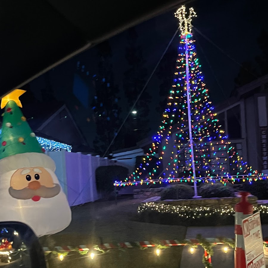 Brea Eagle Hills Christmas Lights Neighborhood