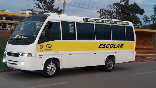 Logo da empresa - transporte escolar incriveís