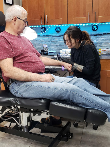 Explore aztec tattoo sleeve ideas, creative tattoo ideas in Folsom, available at Tattoos by RC & Body Piercing