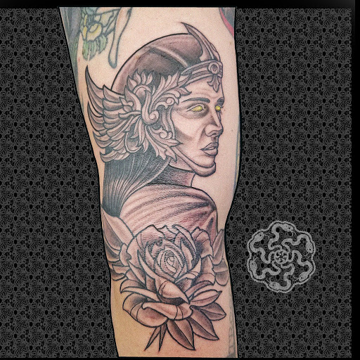 Explore man utd tattoo ideas, creative tattoo ideas in San Diego, available at Funhouse Tattoo