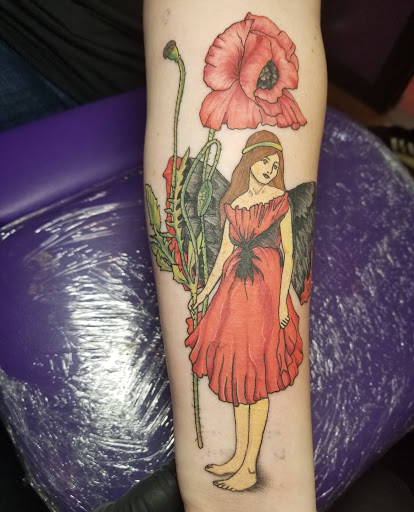 Explore cool back tattoo ideas, creative tattoo ideas in Easley, available at Peach Pit Tattoo