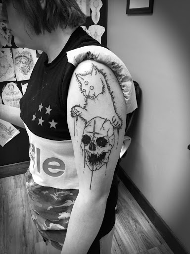 Explore indian chief tattoo ideas, creative tattoo ideas in Butte, available at Aphotic Tattoo Studio & Artistry