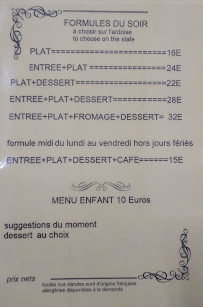 Restaurant français Le Saint Felix à Saint-Félix-de-Villadeix (la carte)