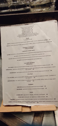 MA.SU Nemours à Nemours menu