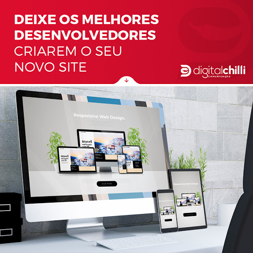 Logo da empresa - Digital Chilli Comunicação