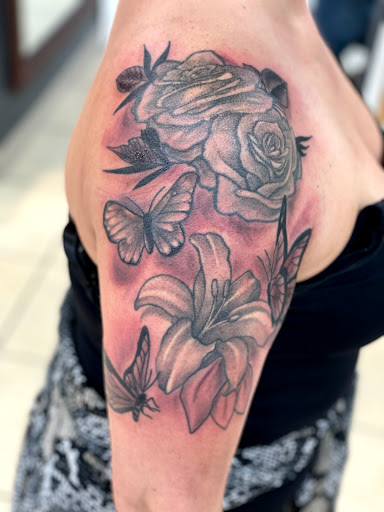 Explore small car tattoo ideas, creative tattoo ideas in Augusta, available at Excalibur Art Collective