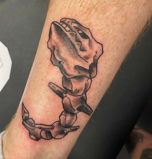 Explore solid black tattoo ideas, creative tattoo ideas in Goose Creek, available at Red Kirin Tattoo