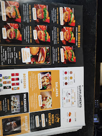 Menu / carte de Monsieur Dwich à Roubaix