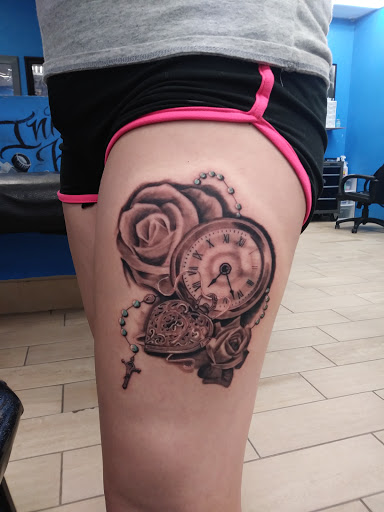 Explore motionless in white tattoo ideas, creative tattoo ideas in Houston, available at Orlandos Tattoo Studio