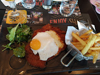 Œuf au plat du Restaurant Au Bureau Vannes à Séné - n°9