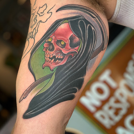 Explore soul tattoo ideas, creative tattoo ideas in Tallmadge, available at Killjoy tattoo