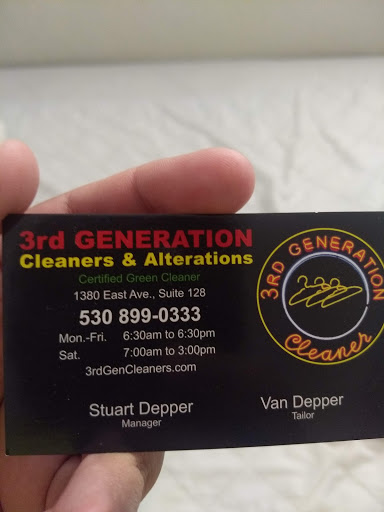 Dry Cleaner «3rd Generation Cleaners», reviews and photos, 1380 East Ave #128, Chico, CA 95926, USA