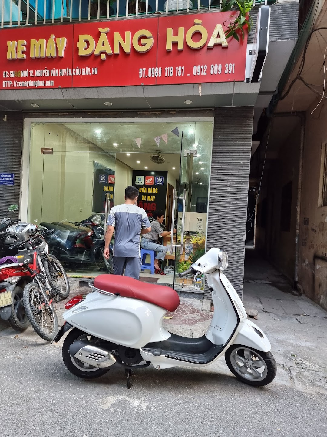Xe máy đặng hòa