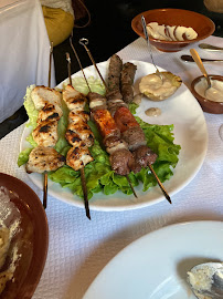 Souvláki du Restaurant libanais Les Mille et Une Nuits à Bordeaux - n°10