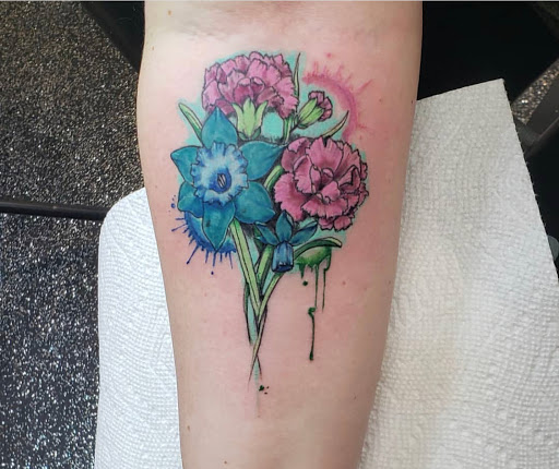 Explore ant tattoo ideas, creative tattoo ideas in Kenosha, available at Kenosha Tattoo Company