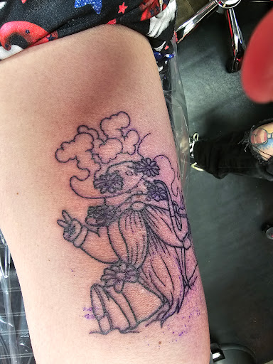 Explore glow in the dark tattoo ideas, creative tattoo ideas in Valparaiso, available at Culture Shock