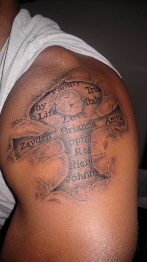 Explore tattoo ideas for pets, creative tattoo ideas in Clarksville, available at Love Blood Ink Tattoo