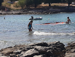Photo de Zelenika beach avec un niveau de propreté de sale