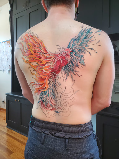 Explore blackbear tattoo ideas, creative tattoo ideas in Winona, available at Black Moth Tattoo