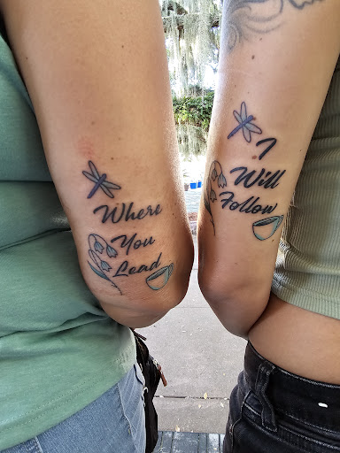 Explore tiny hummingbird tattoo ideas, creative tattoo ideas in Savannah, available at White Bluff Tattoo Company